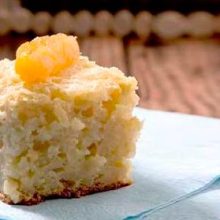 Budín de Arroz con Vainilla