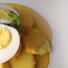 Papas a la Huaincana (Spicy Cheese Potatoes)
