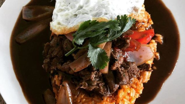 Tacu Tacu de Garbanzos